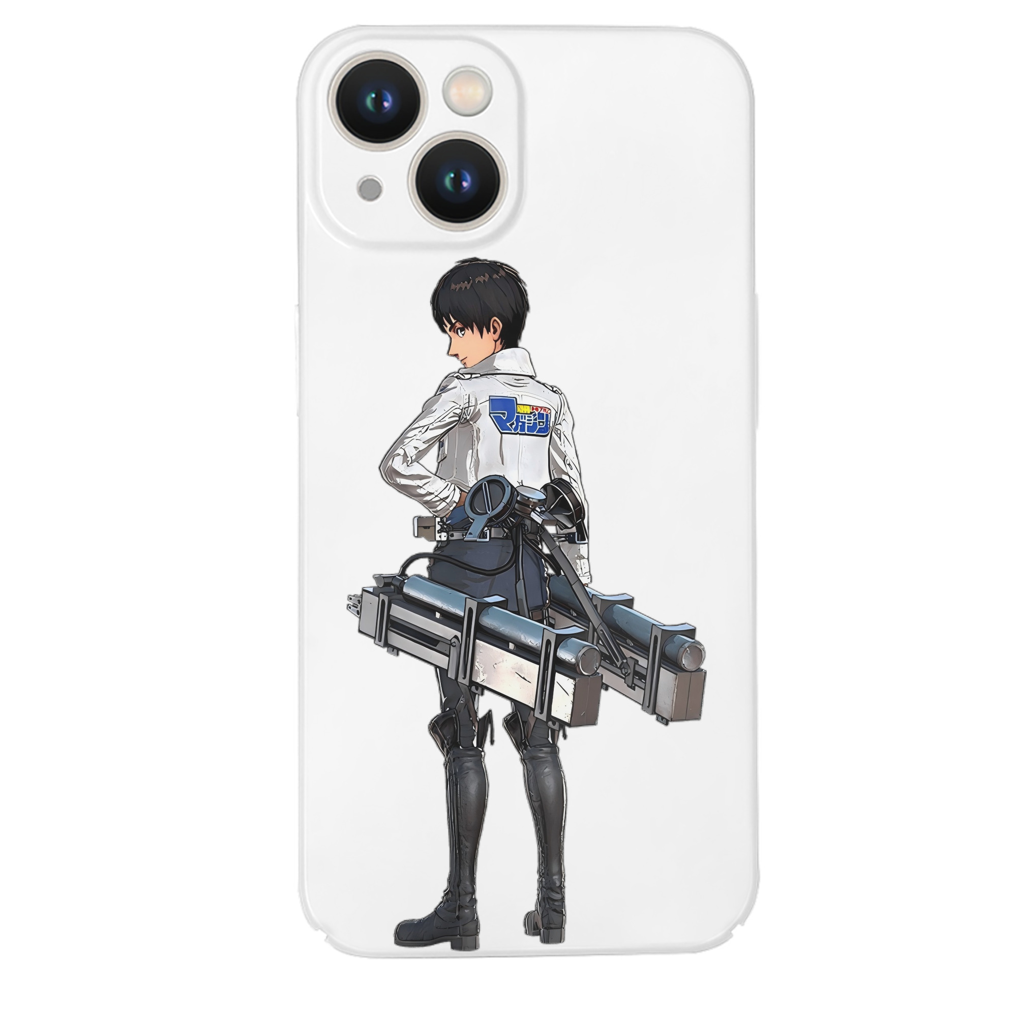 （画像用） 進撃の巨人 エレン･イェーガー Attack on Titan Eren Jäger 【iPhone 14シリーズ対応】ハードケース
